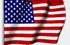 american flag - Woodland