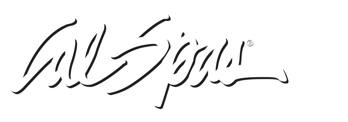 Calspas White logo Woodland